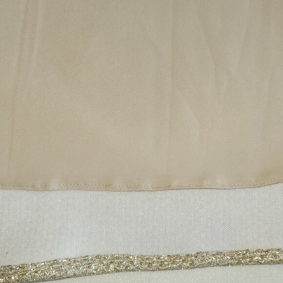 Alexander By Daymor No 1367 Off Shoulder Shimmer Long Gown Size 8 Champagne Gold - Picture 10 of 14